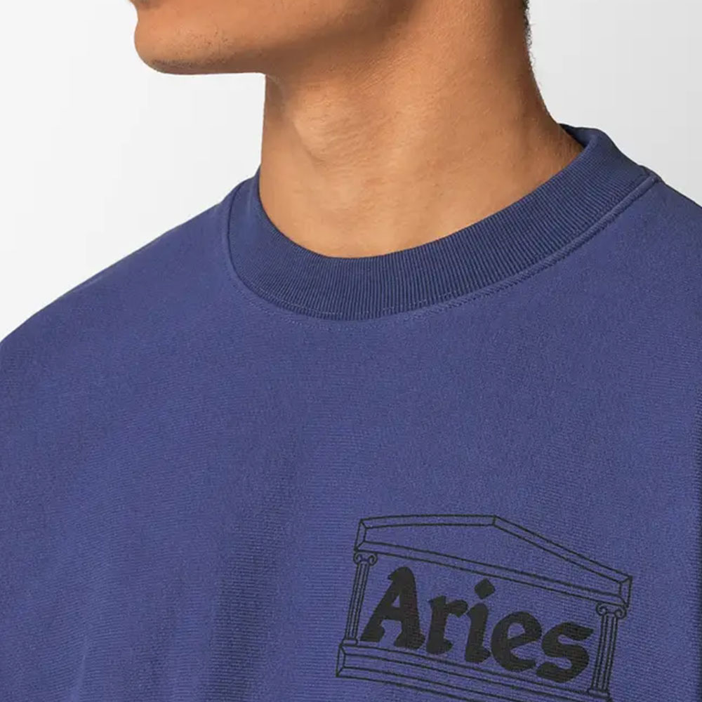 Aries Arise Sudadera Classic Temple azul marino