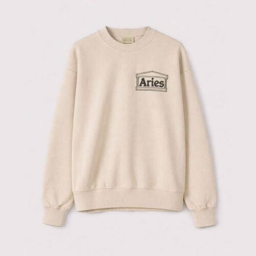 Aries Arise Premium Sweatshirt Temple sand