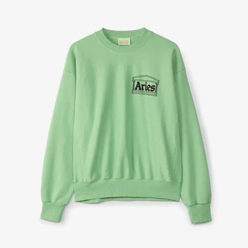 Aries Arise Premium Sweatshirt Temple Green