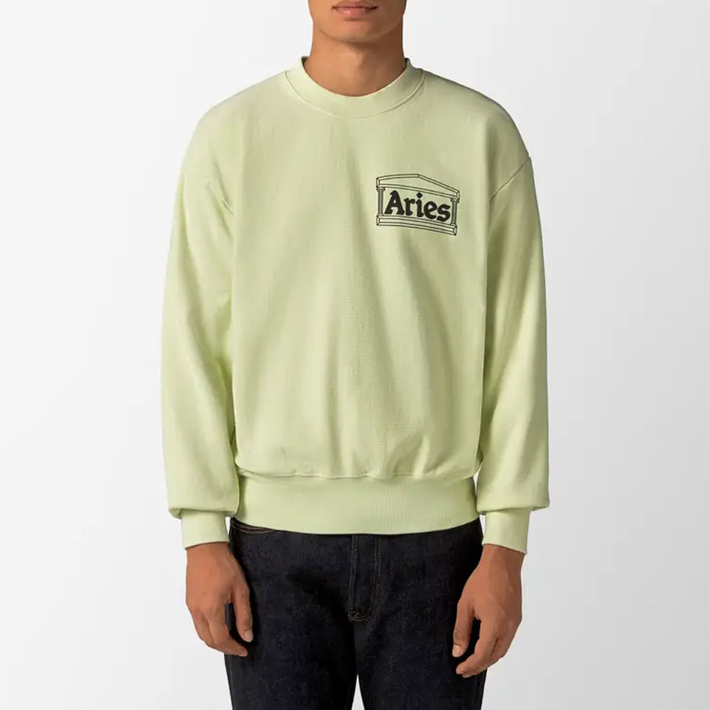 Aries Arise Sudadera Classic Temple pastel green