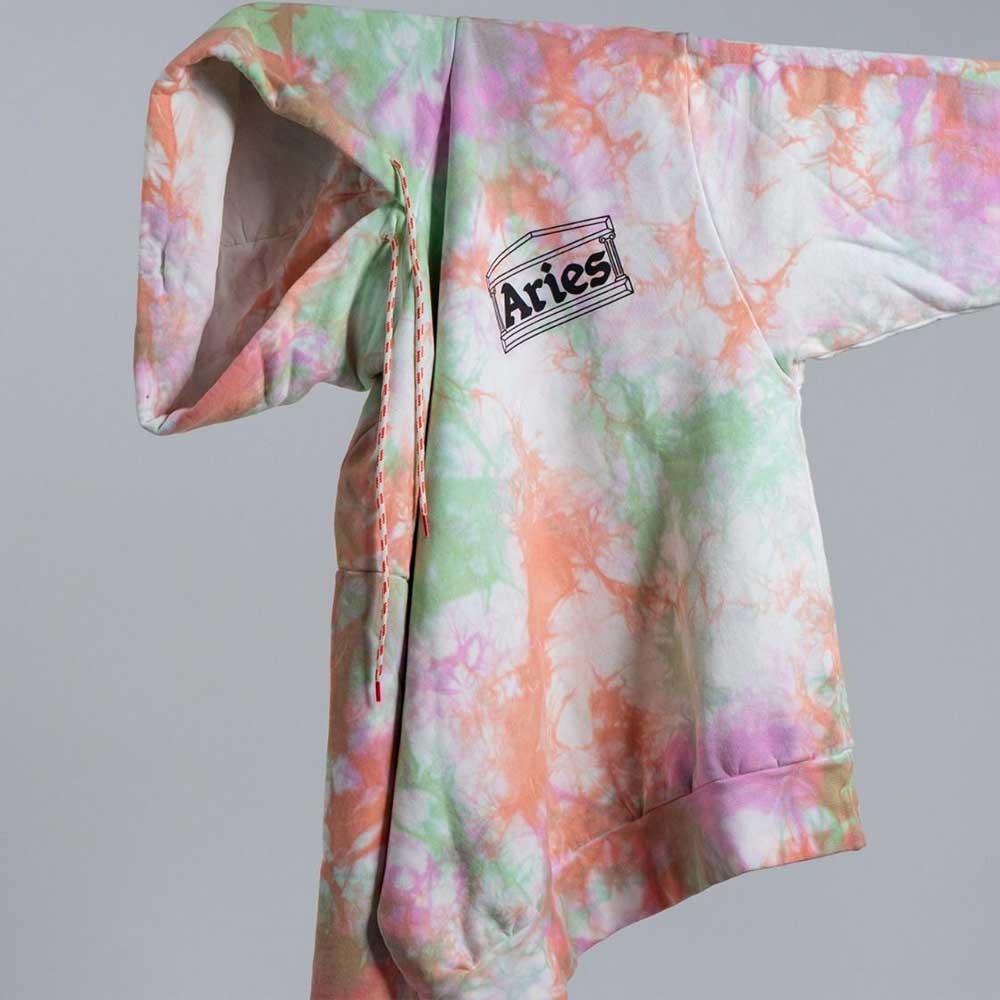 Aries Arise Sudadera Tie Dye Temple Hoodie