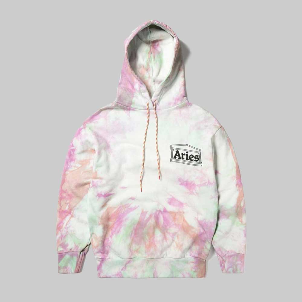 Aries Arise Sudadera Tie Dye Temple Hoodie