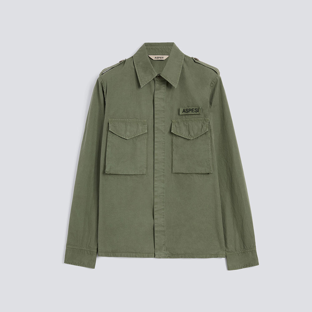 Aspesi Field green shirt