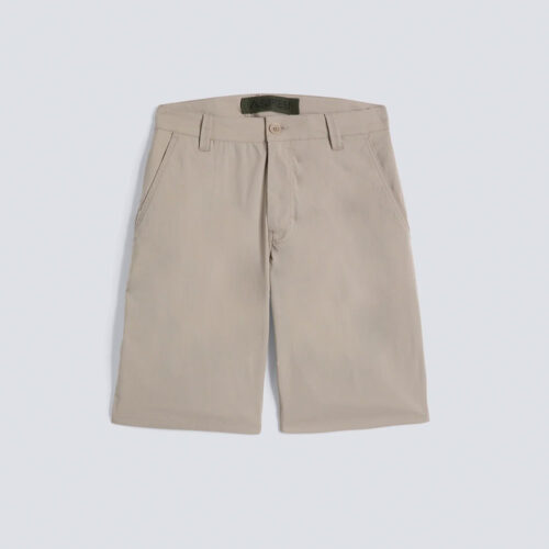 Aspesi Bermuda shorts in cotton and linen gabardine