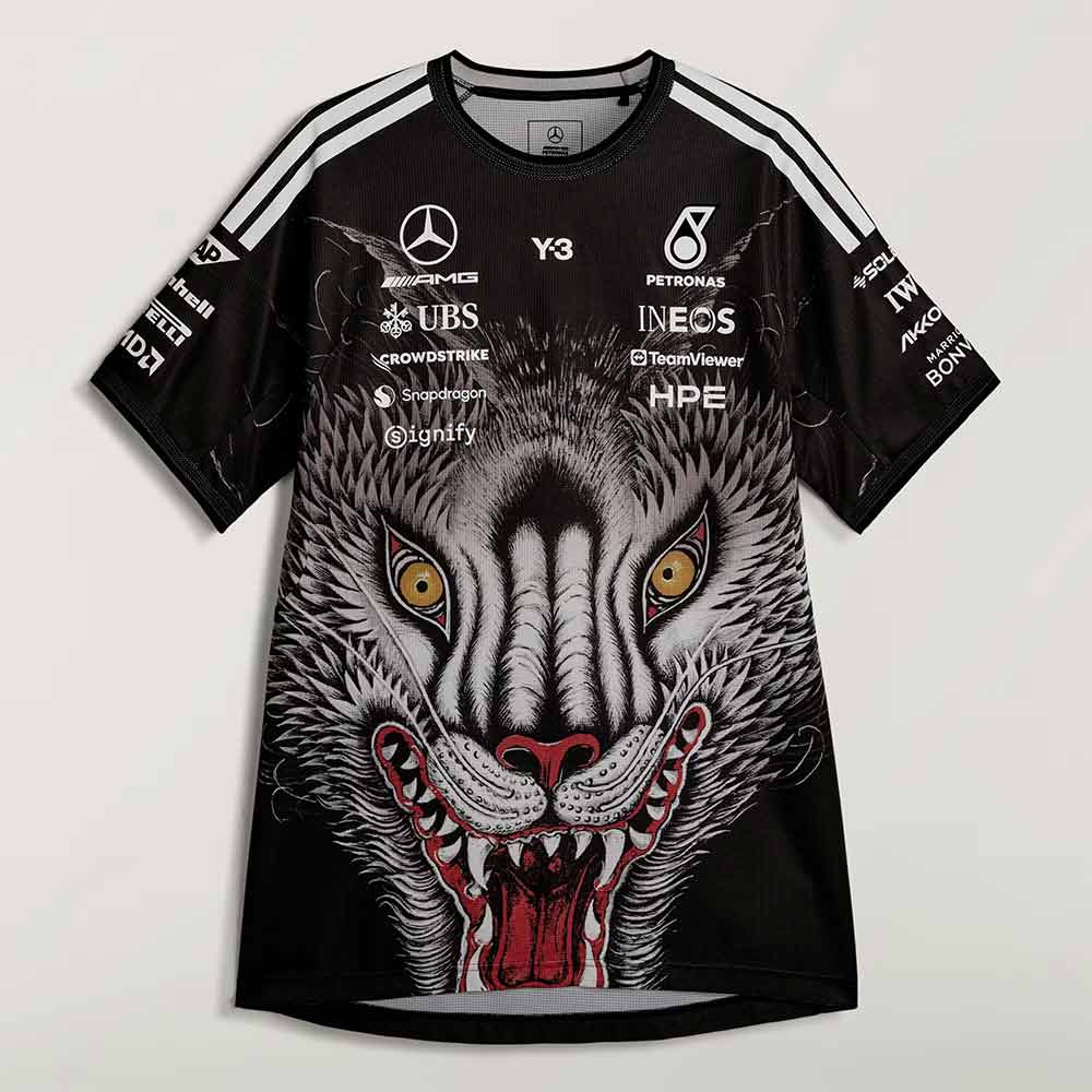 Camiseta MC Y-3 Mercedes AMG Petronas Fórmula 1 Team Driver KT2226