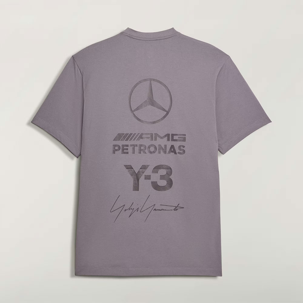 Camiseta MC Y-3 Mercedes AMG Petronas Fórmula 1 Team Logo Stack KS4838