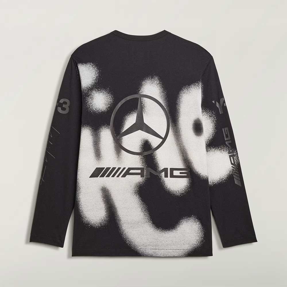 Camiseta ML estampada Y-3 Mercedes AMG Petronas Fórmula 1 Team Yohji KR2377