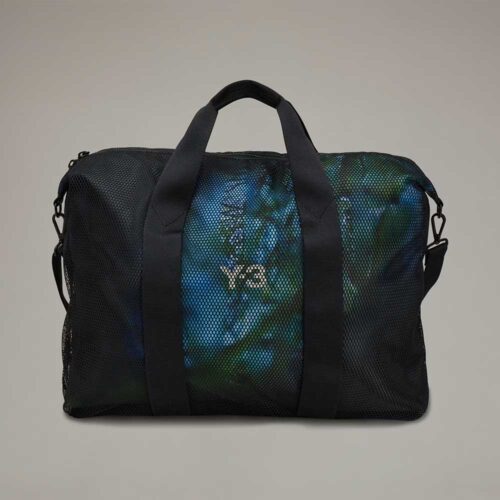 Bolsa Y-3 Mesh Weekender negra