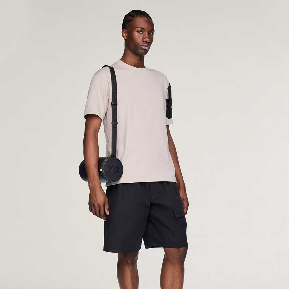 Bolsa Y-3 Leather Barrel Bag KD0169