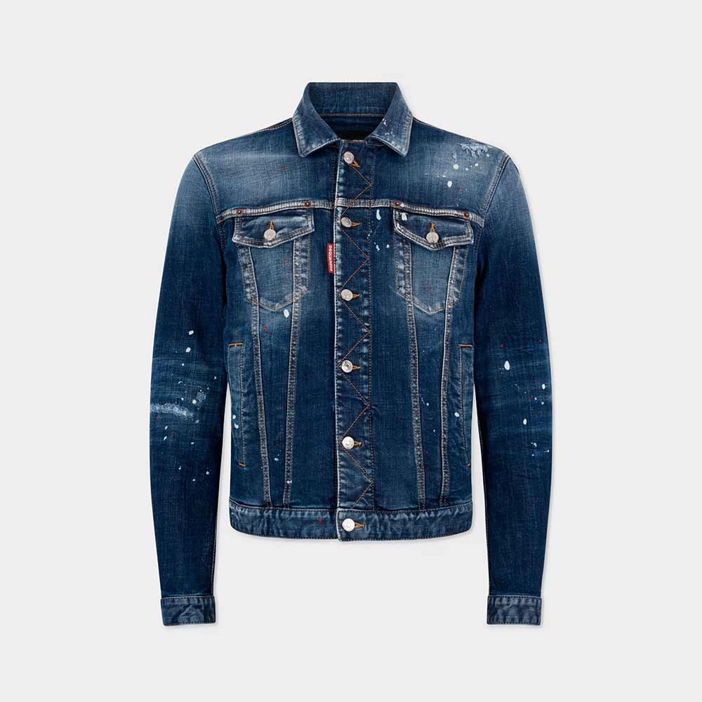 Chaqueta Dsquared 2 trucker Dan Fit en denim
