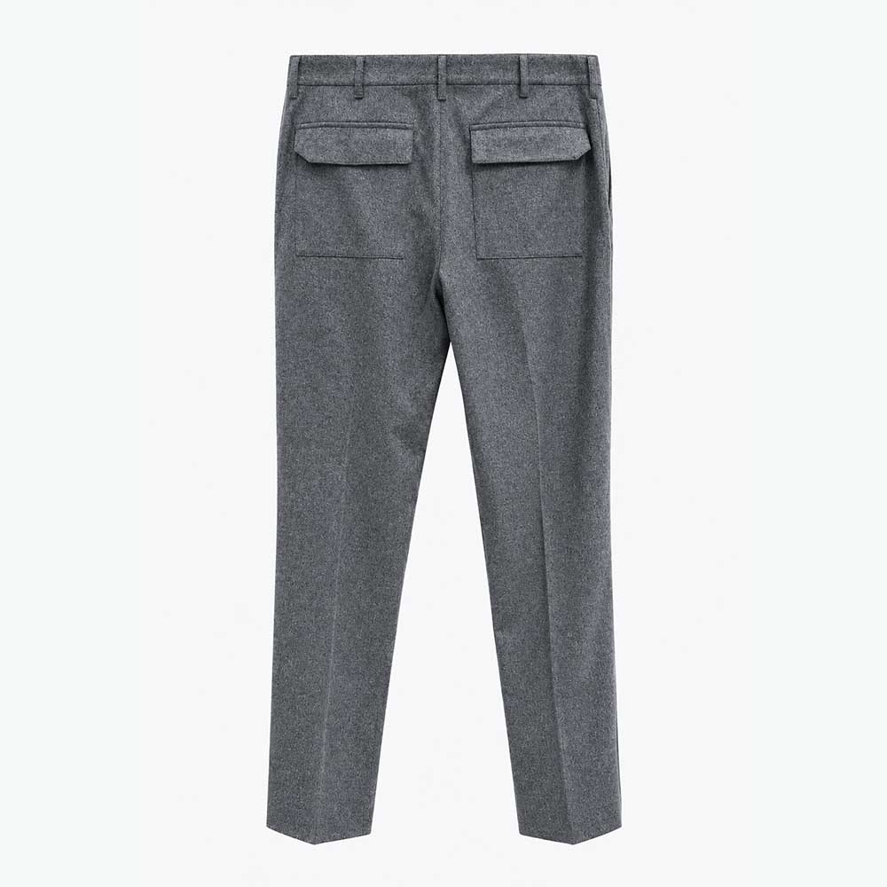 Etro TR Cargo Fleece Trousers Grey MRED033