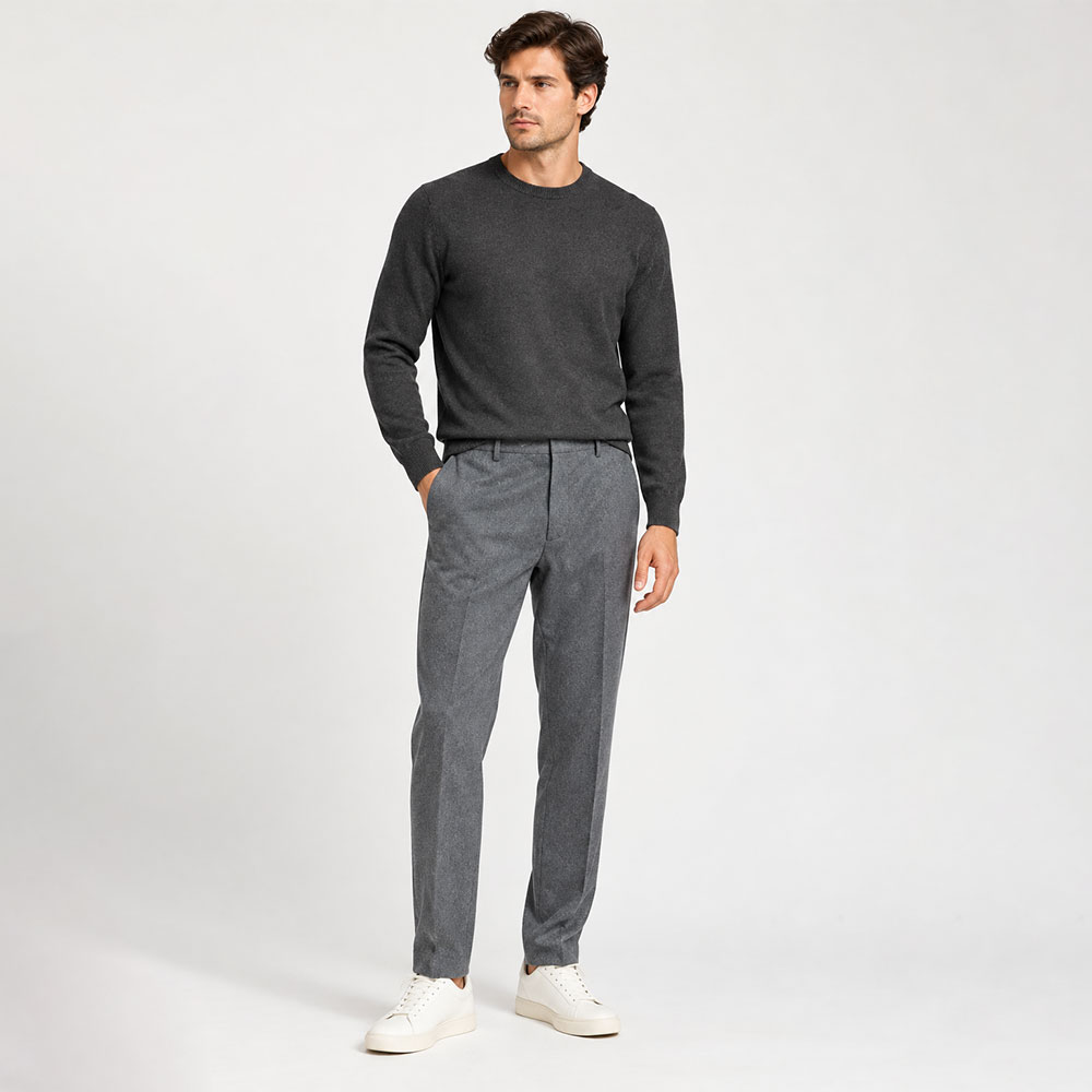 Etro TR Cargo Fleece Trousers Grey MRED033
