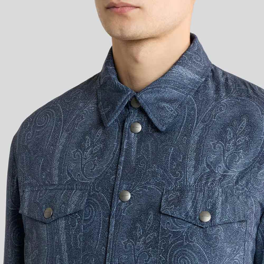 Etro Paisley Pattern Overshirt X0883