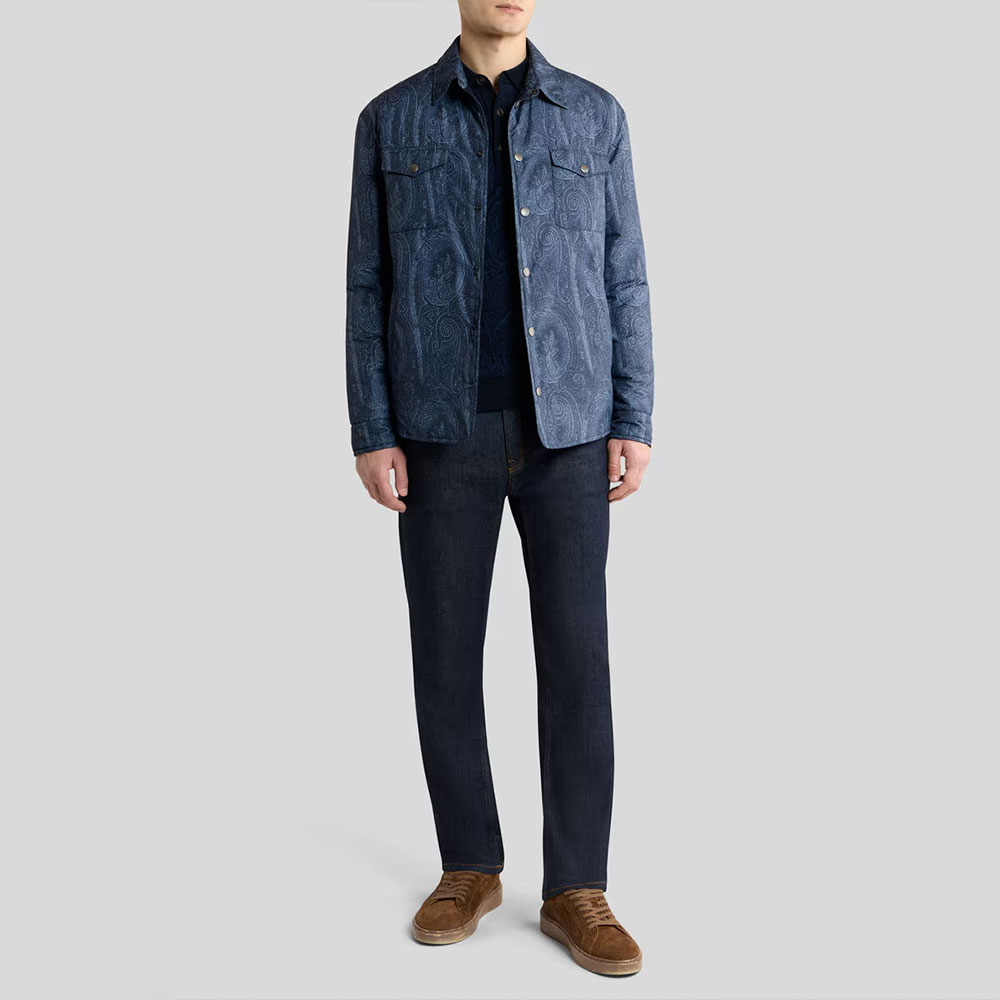 Etro Paisley Pattern Overshirt X0883