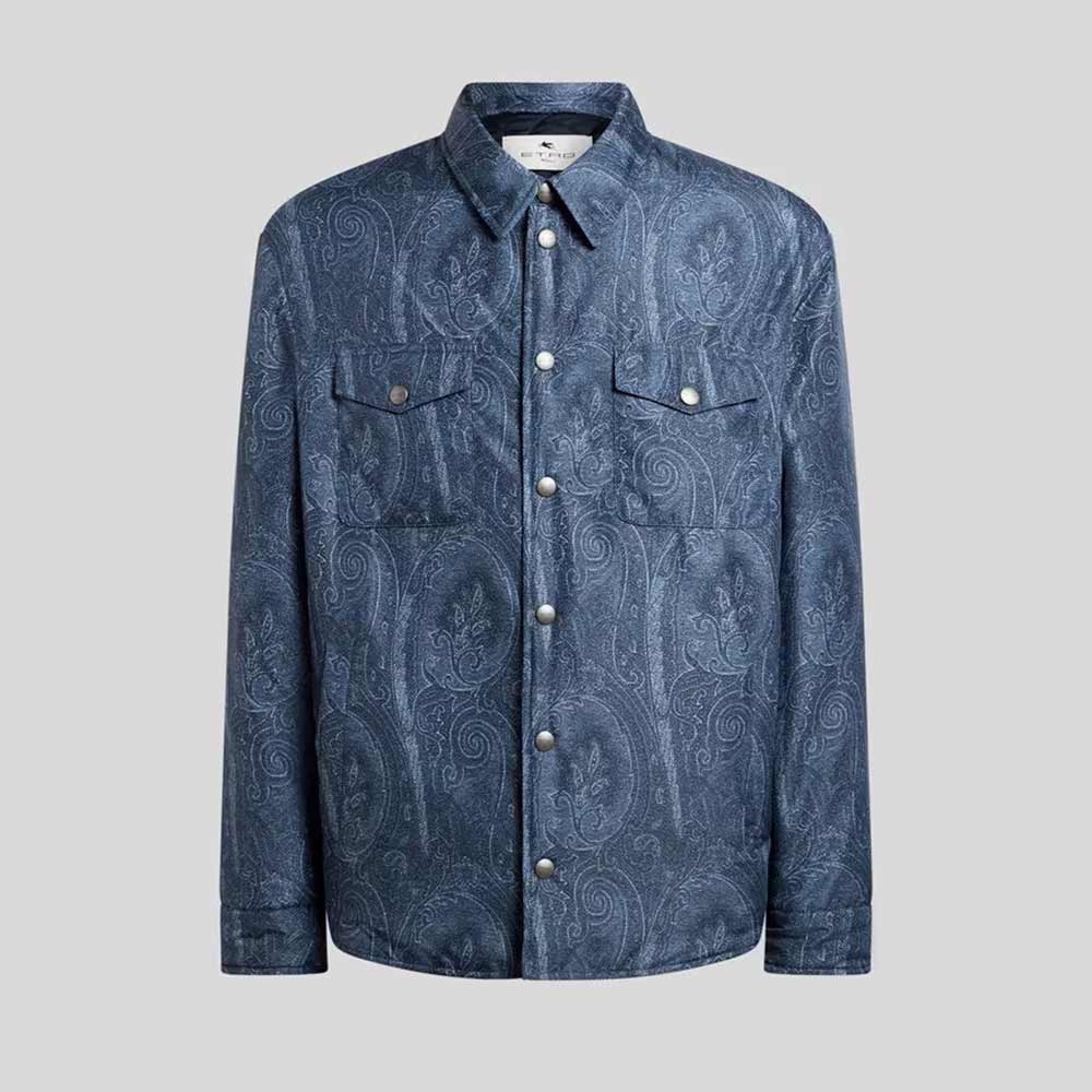 Etro Paisley Pattern Overshirt X0883