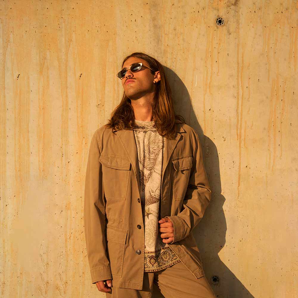 Etro Sahariana Horse Brown Overshirt