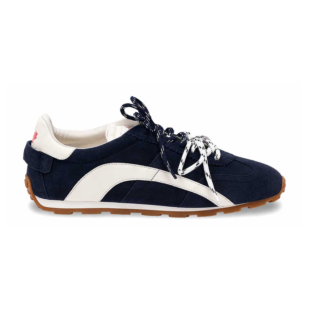 Dsquared 2 DC-642 Blue Nappa Sneakers - Miralles 1986