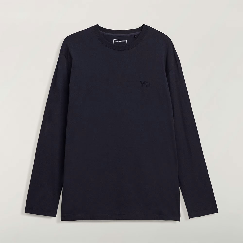Camiseta y-3 de manga larga con logotipo kq9778