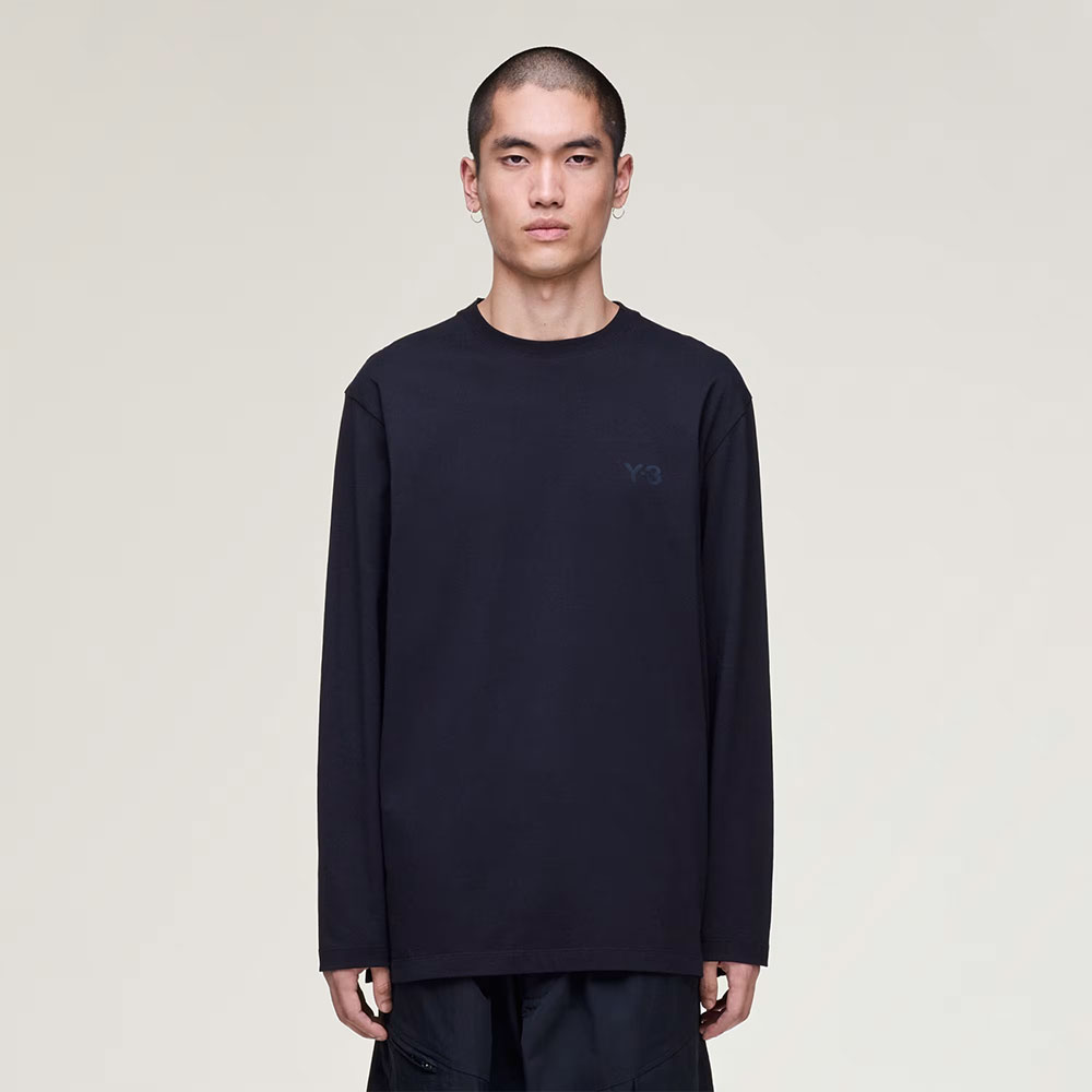 Camiseta y-3 de manga larga con logotipo kq9778