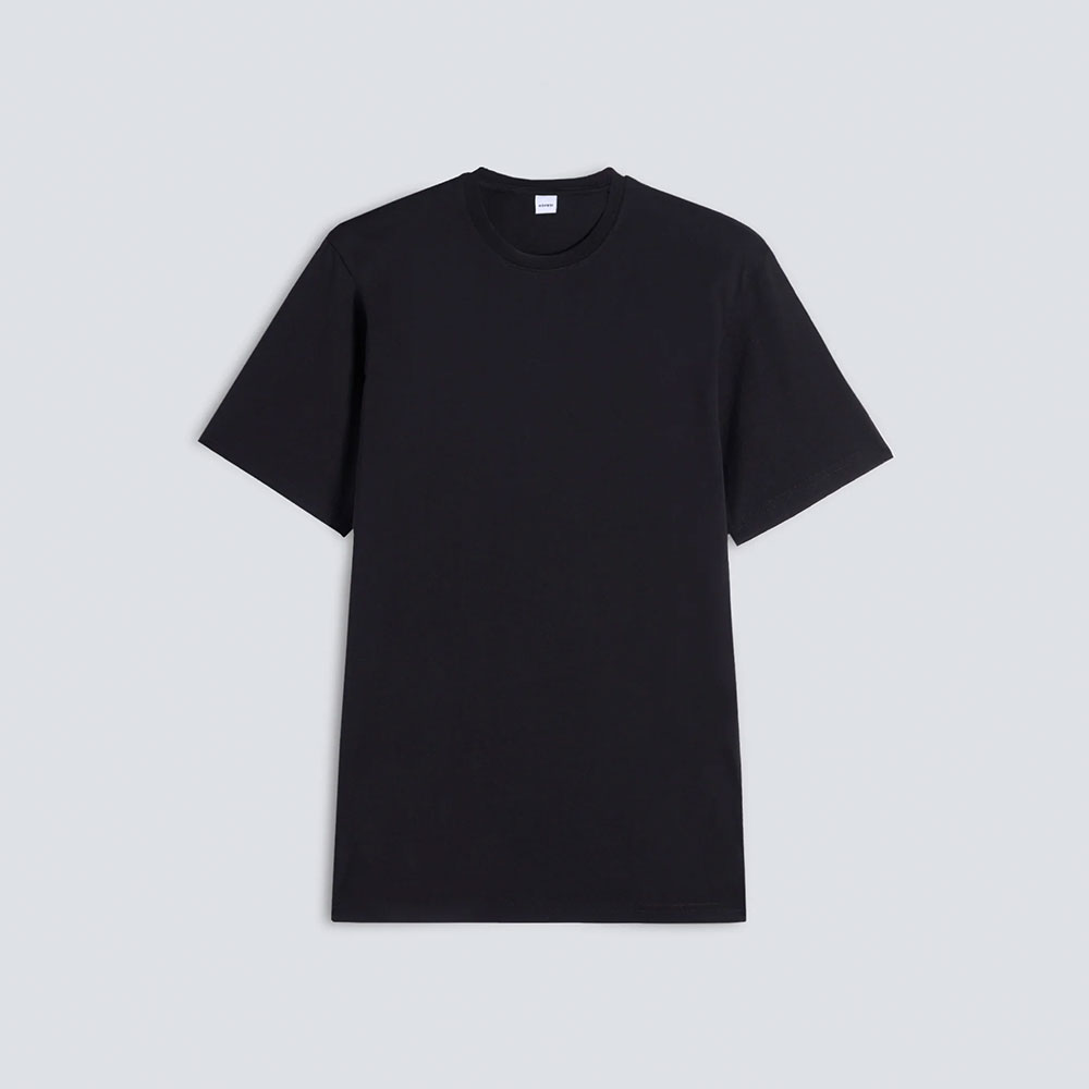 Aspesi 3107 black cotton jersey T-shirt