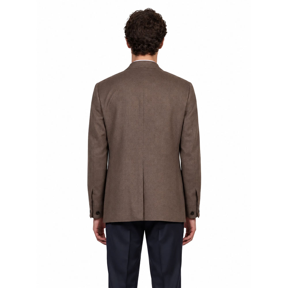 chaqueta Lardini Feeling Marrón con cierre de botones delanteros AC5842-ACIF67546-420