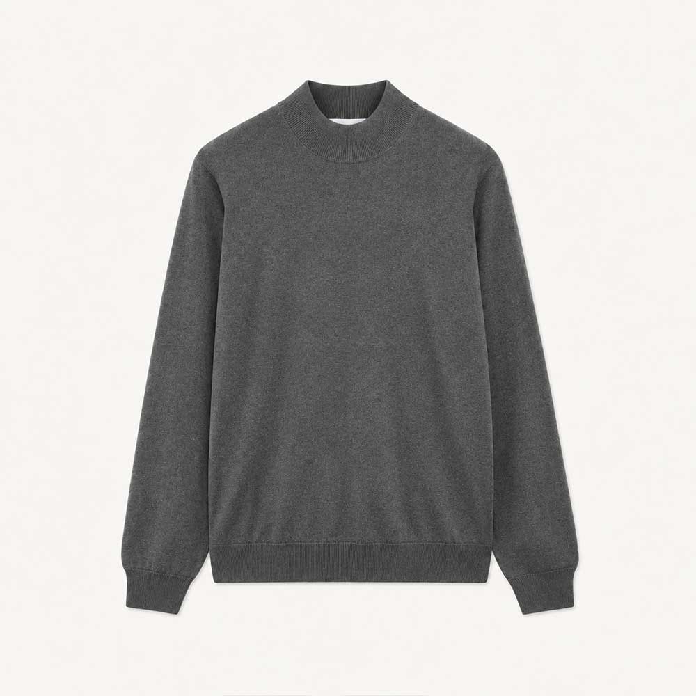 jersey de hombre Lardini en 100% lana virgen gris CNLMML435 CN64021 950
