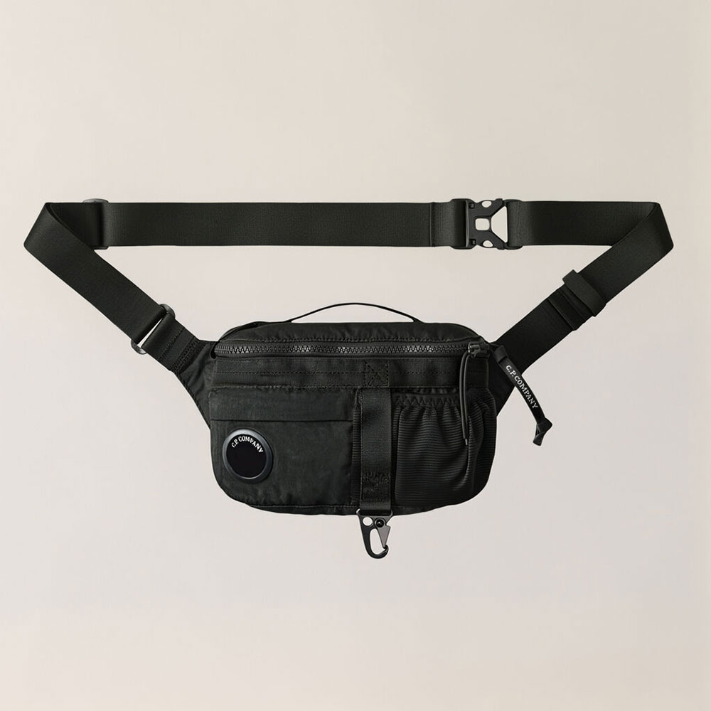 Mini Waist Bag Nylon B Lens Black - Miralles 1986