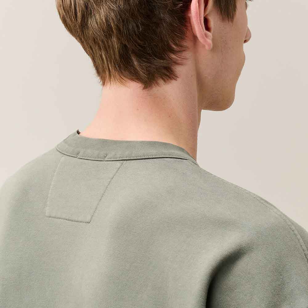 Sudadera C.P. Company Boxy Lens Castor Gray de Felpa
