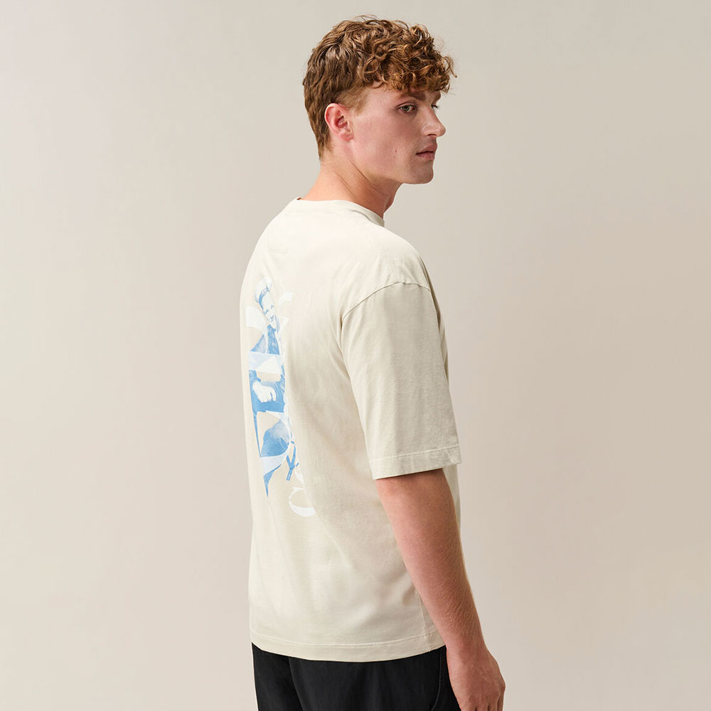 Camiseta C.P. Company 30/1 Jersey British Sailor Silver Birch