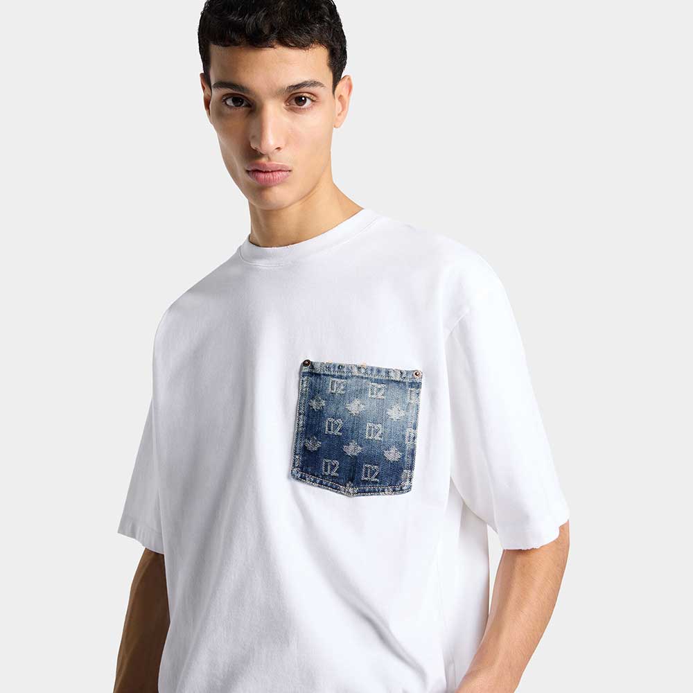 Camiseta Dsquared2 D2 Monogram Loose Fit