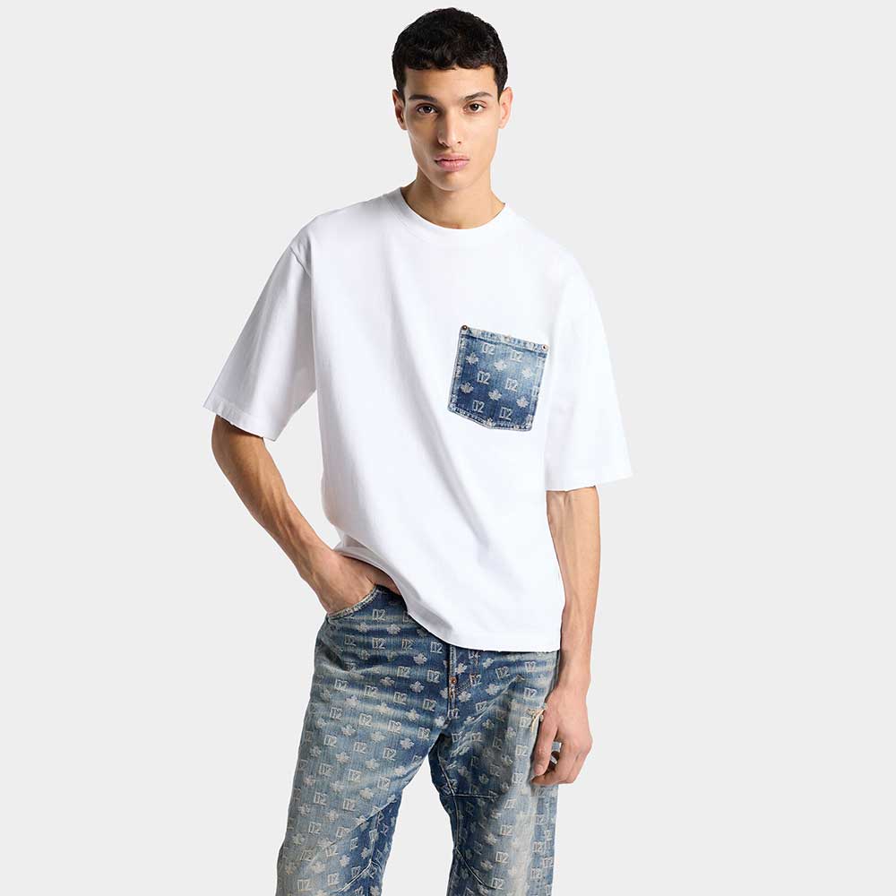Camiseta Dsquared2 D2 Monogram Loose Fit