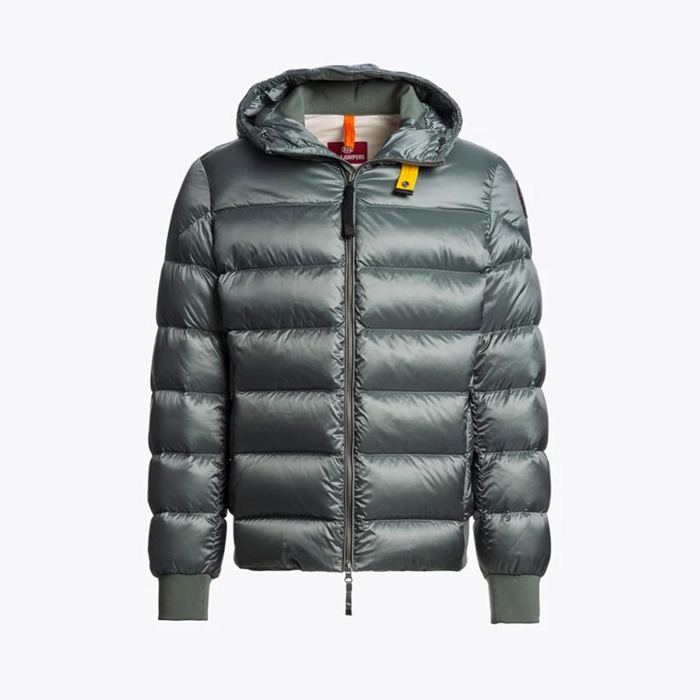 cazadora con capucha Pharrell Parajumpers green blue 26WMPMPUSX13P070782