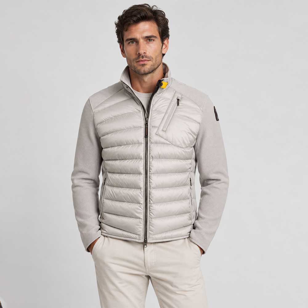 chaqueta híbrida Jayden Parajumpers mid grey 26WMPMHYWU01P100137