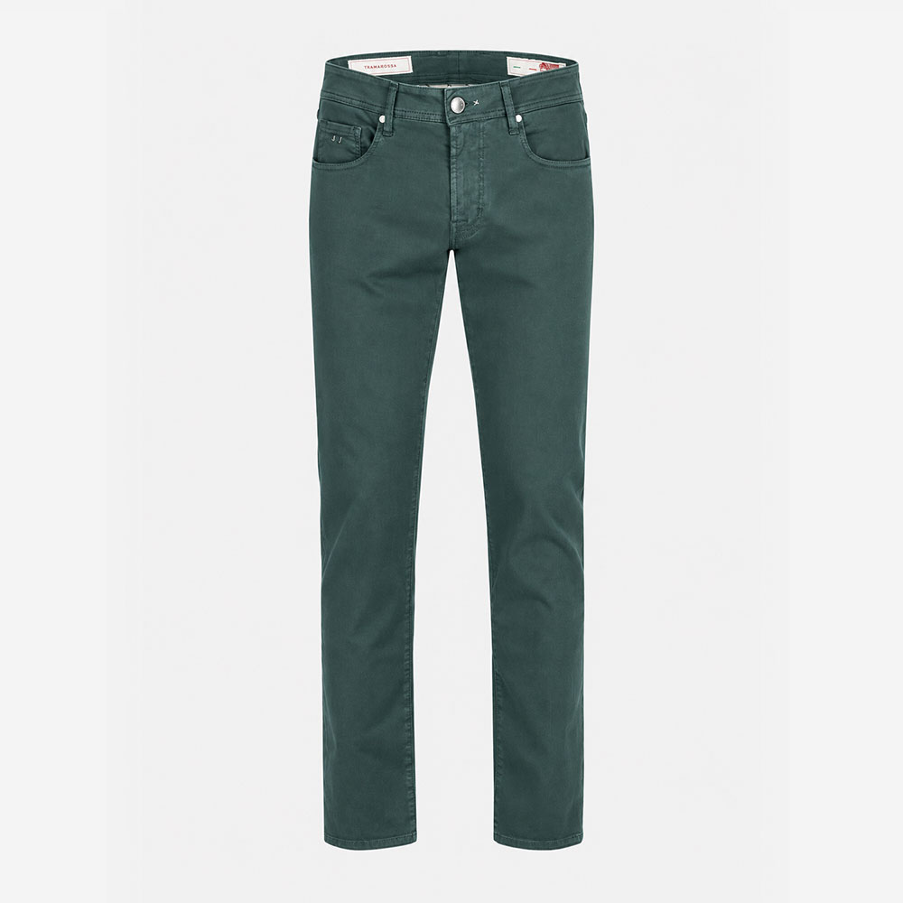 Pantalón Vaquero Tramarossa Michelangelo Relax Verde GS365-SOFT-DYE-RELAX-BOTTLE