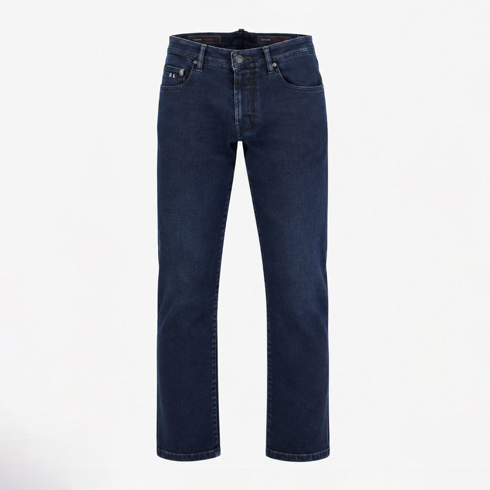Pantalón Vaquero Tramarossa Michelangelo Blue Blood Tencel azul oscuro