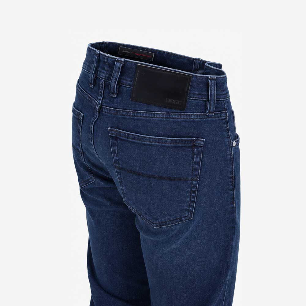 Pantalón Vaquero Tramarossa Michelangelo Fleece Denim Azul Oscuro