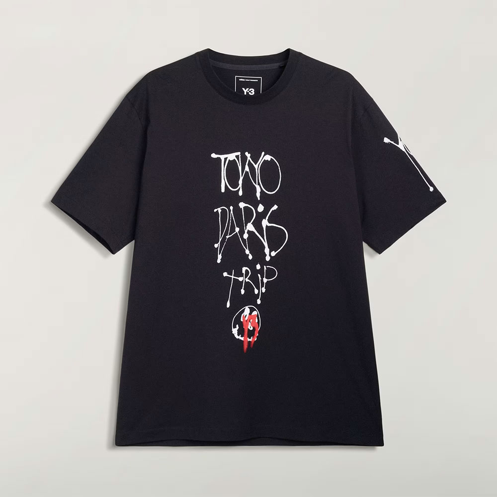camiseta Y-3 Chito City Graphic manga corta negra KR1067