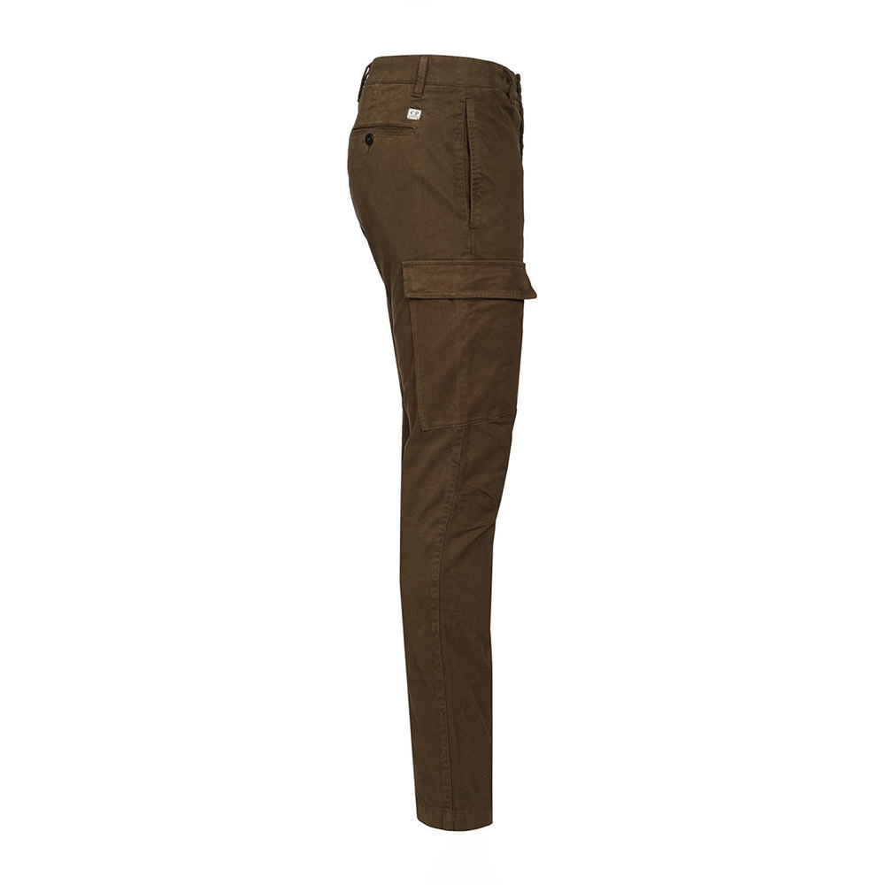 pantalón Cargo C.P. Company Stretch Sateen Ergonomic Lens Ivy Green 21CMPA172A005529G683