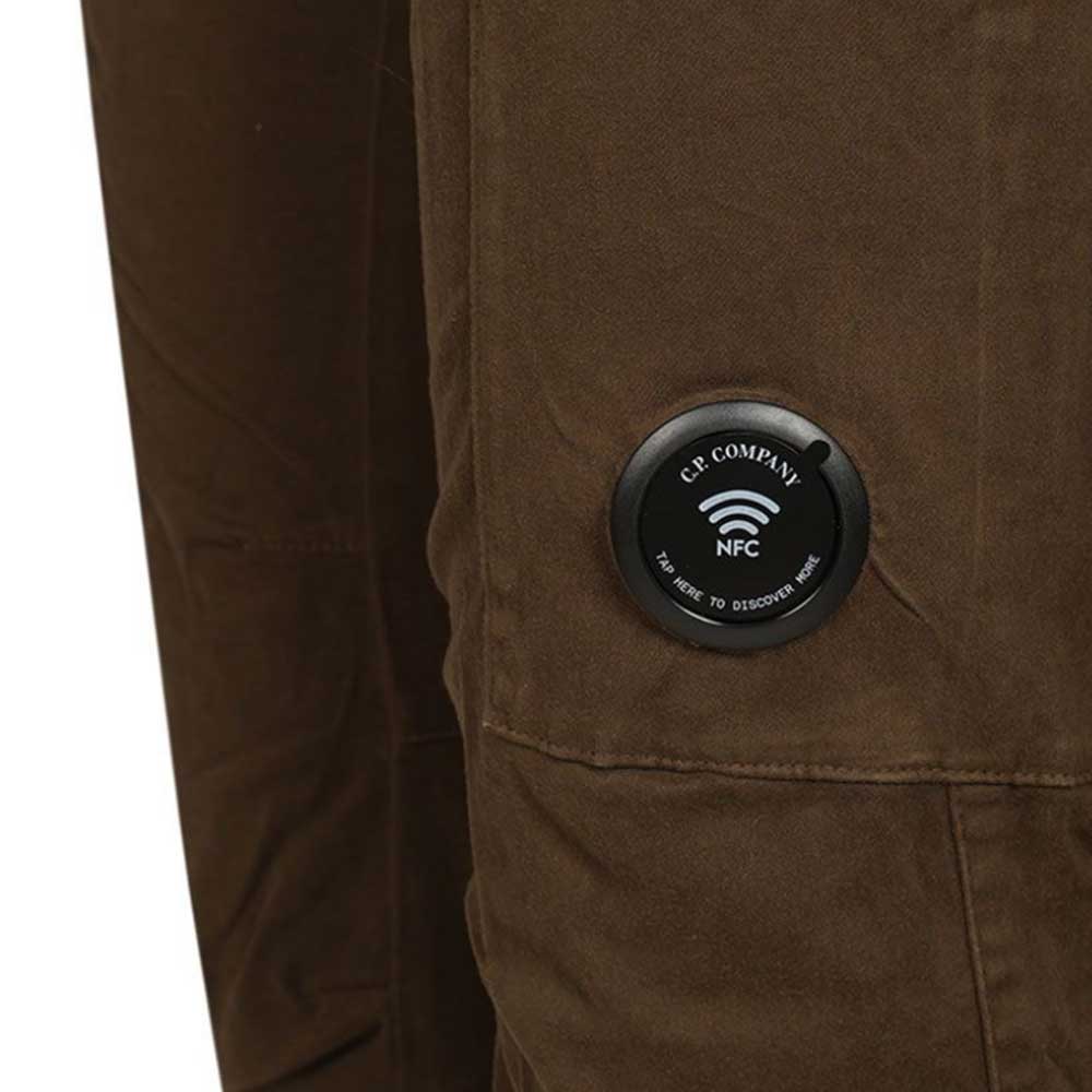pantalón Cargo C.P. Company Stretch Sateen Ergonomic Lens Ivy Green 21CMPA172A005529G683