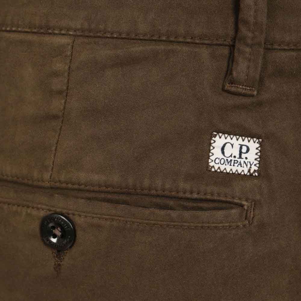 pantalón Cargo C.P. Company Stretch Sateen Ergonomic Lens Ivy Green 21CMPA172A005529G683