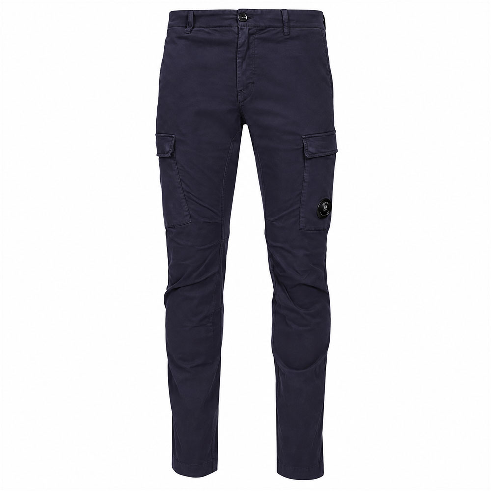pantalón Cargo C.P. Company Stretch Sateen Ergonomic Lens Total Eclipse 21CMPA172A005529G888