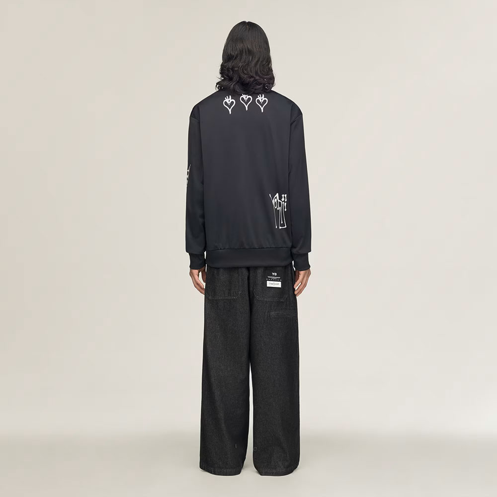 sudadera Y-3 Chito Graphic Negra KQ8595