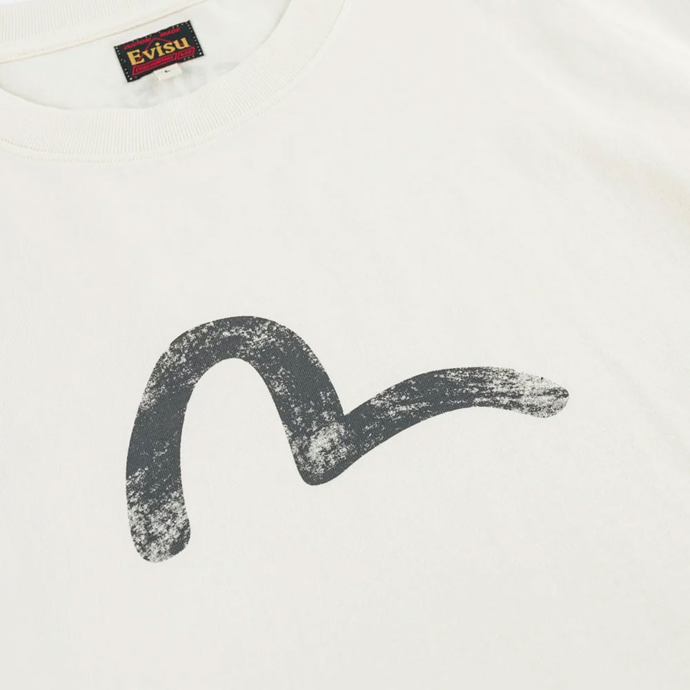 EVISU Ebisu & Seagull Print short-sleeved t-shirt 2EAEJM6TS6098RXCT