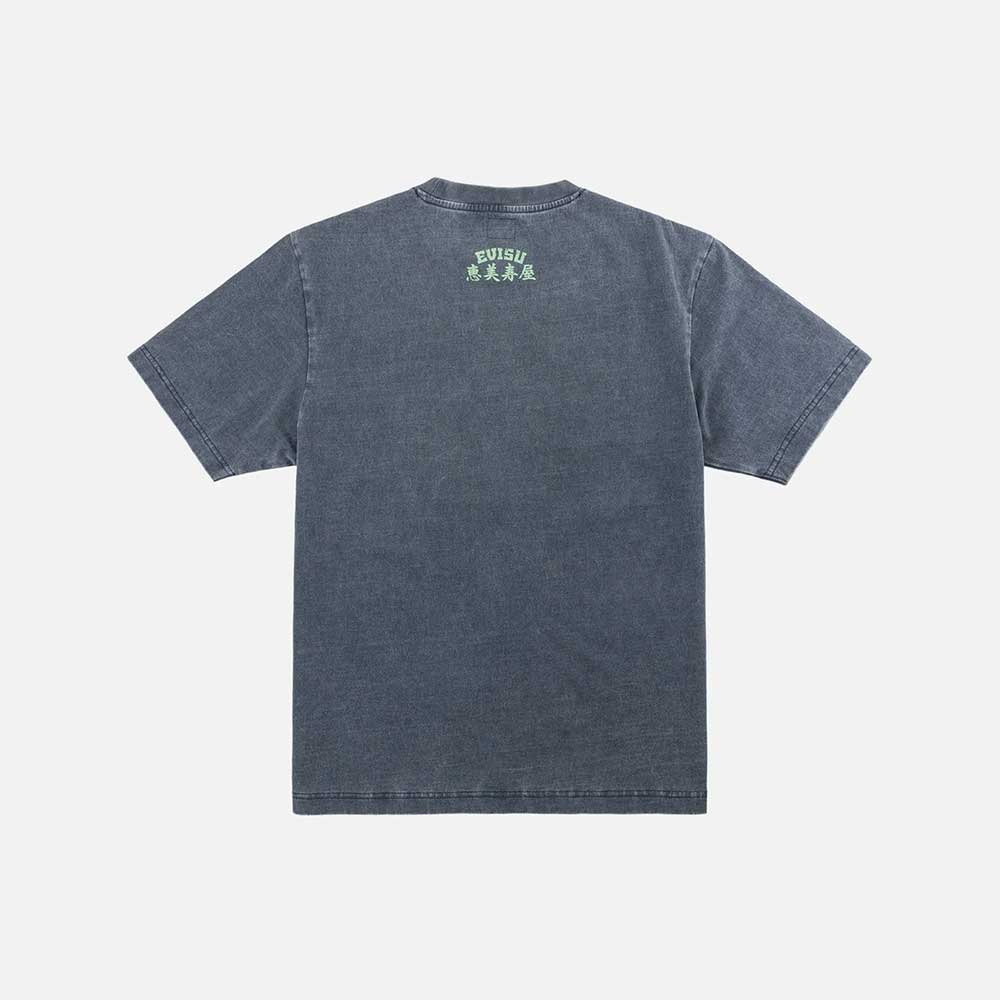 camiseta de manga corta EVISU Ebisu & Seagull Print Azul Marino 2EAEJM6TS6098RXCT