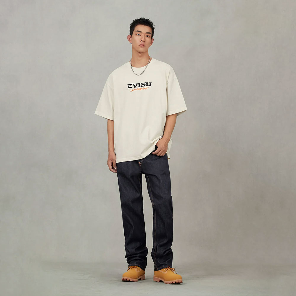 vaqueros Evisu Seagull Printed Pockets Azul Índigo 2EAHTM5JE123320DN